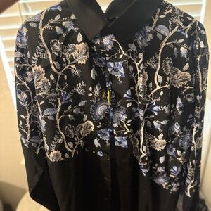 XL Murano floral dress shirt